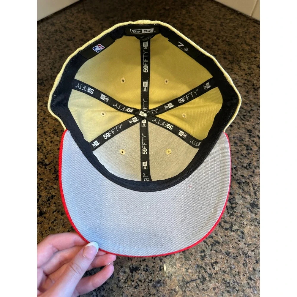 New Orleans Pelicans New Era 59FIFTY Cap Hat 7 5/8 Made in USA NBA‎ Basketball